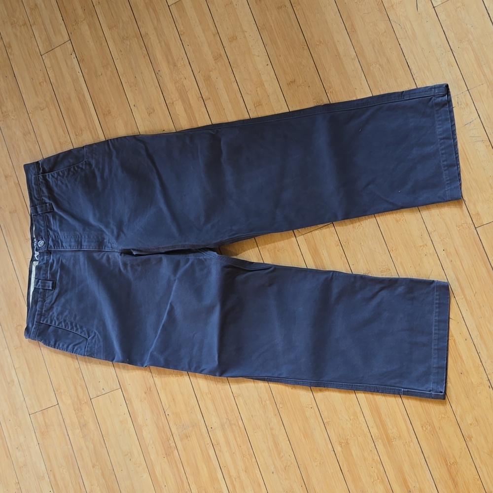 Mountain Khakis Men's Original Mountain Pan - Dark Blue Size 36 x 30.
